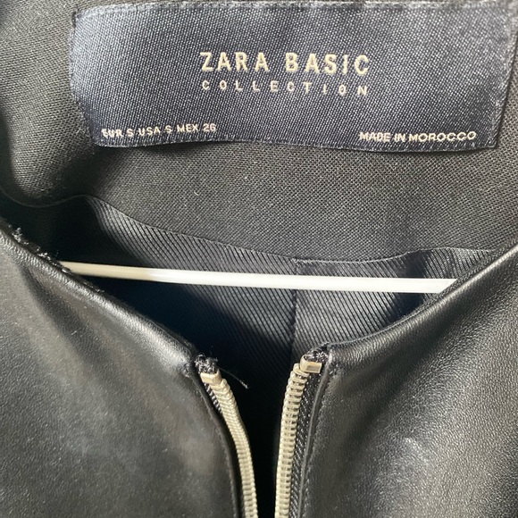 Zara - vegan leather coat - Picture 5 of 5